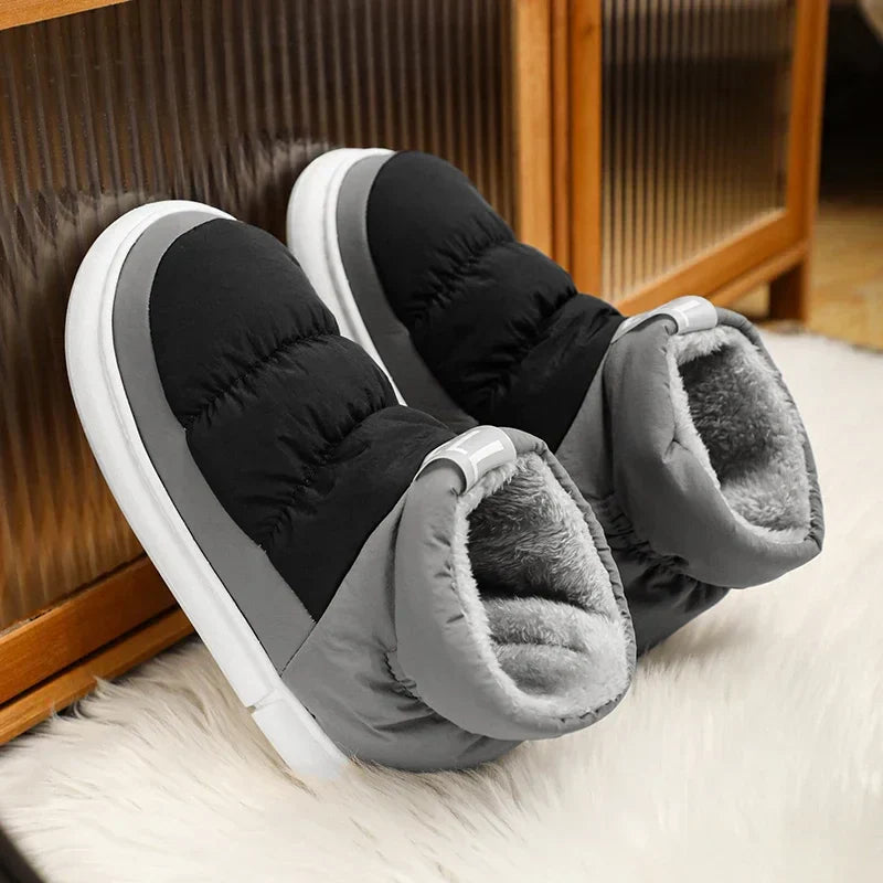 2023 Winter Men Boots Warm Plush Women Boots