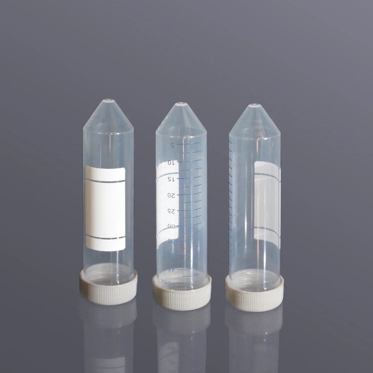 25Pcs Biosharp 50ml Screw Top Centrifuge Tube Sterile