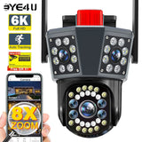 6K 12MP WIFI IP Outdoor Camera 8X Zoom