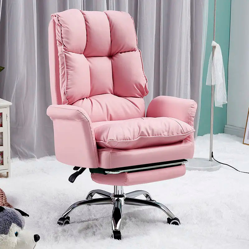 NEW PU leather office chair pink gaming chair