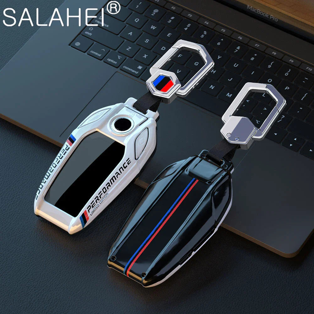 Car Carbon Fibre Key Cover Case Shell For