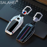 Car Carbon Fibre Key Cover Case Shell For