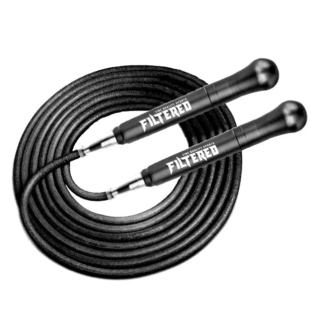 Filtered Sports Leather Bearing Jump Rope Speed Skipping