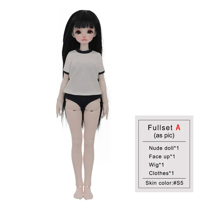 Shuga Fairy Mirai 1/5 BJD Doll Ruoguan Body