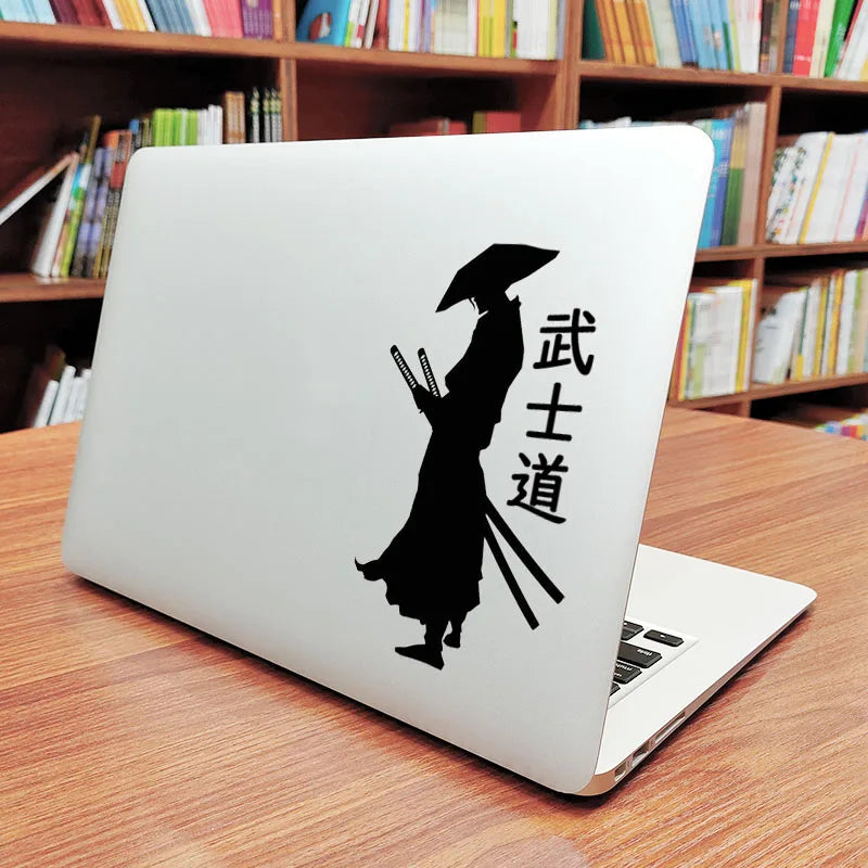 Japan Samurai Laptop Sticker for Macbook Pro 14