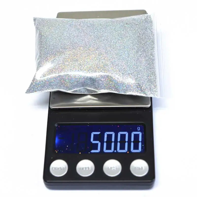 50g Holographic Glitter Powder Resin Art Glitter Laser