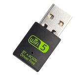 Hannord 600Mbps USB Wifi Bluetooth Adapter 2 in