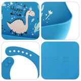 Waterproof Baby Bibs Baby Stuff Cute Cartoon Dinosaur