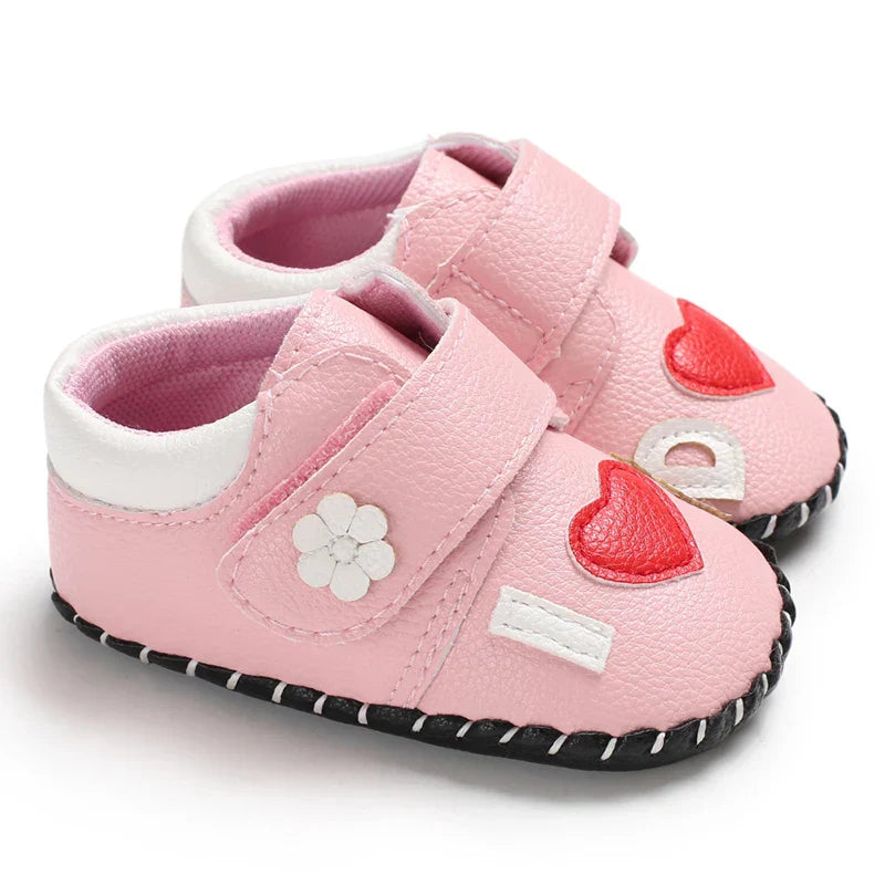 Pink Baby Shoes Princess Fashion Sneakers Infant Toddler