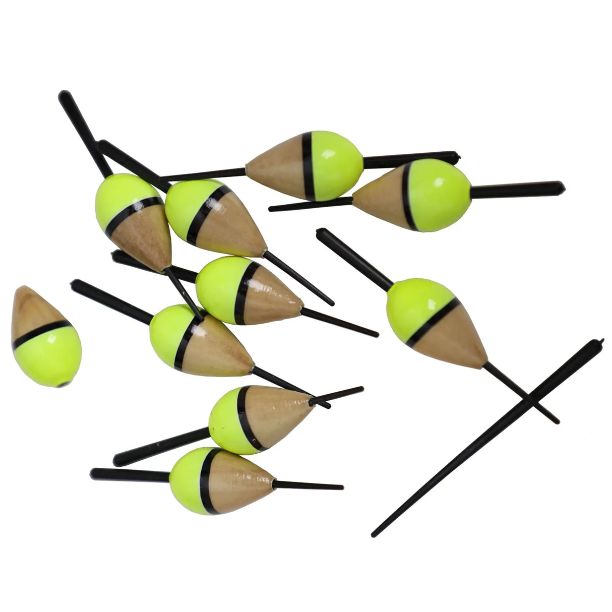 FREE FISHER 10pcs Lighted Fishing Floats Set Collection