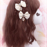 Bows hair clips popular hair catches lolita korean