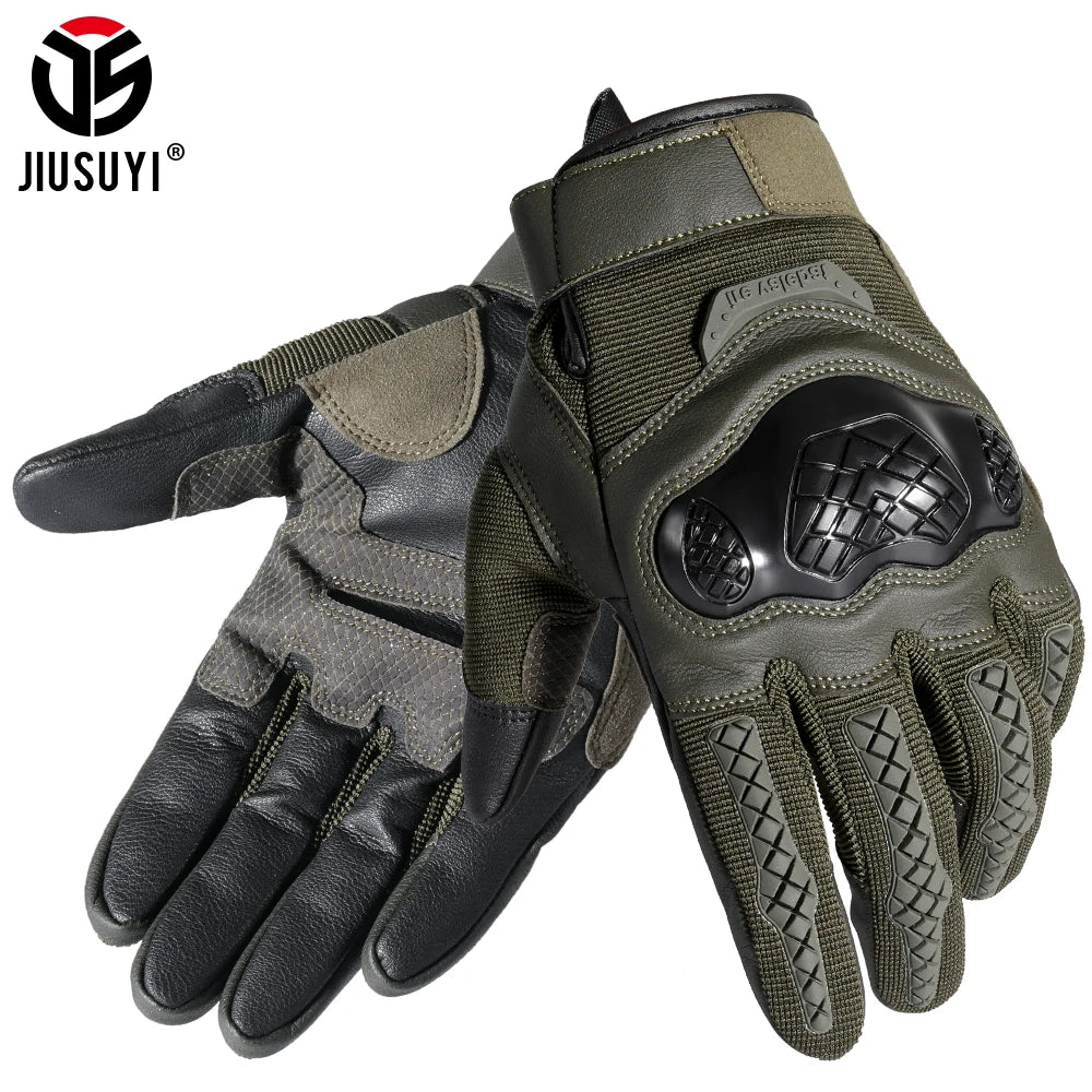 Tactical Touch Screen Full Finger Gloves Army Military