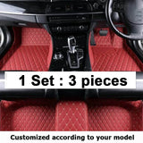 Custom Made Leather Car Floor Mats For Toyota