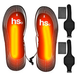 Men Women Heated Shoe Insoles Battery Box Powered