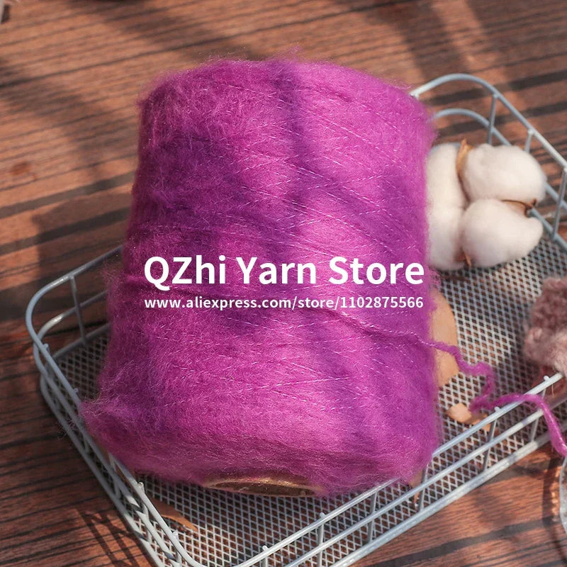 500G Soft Thick Mohair Cashmere Wool Yarn for