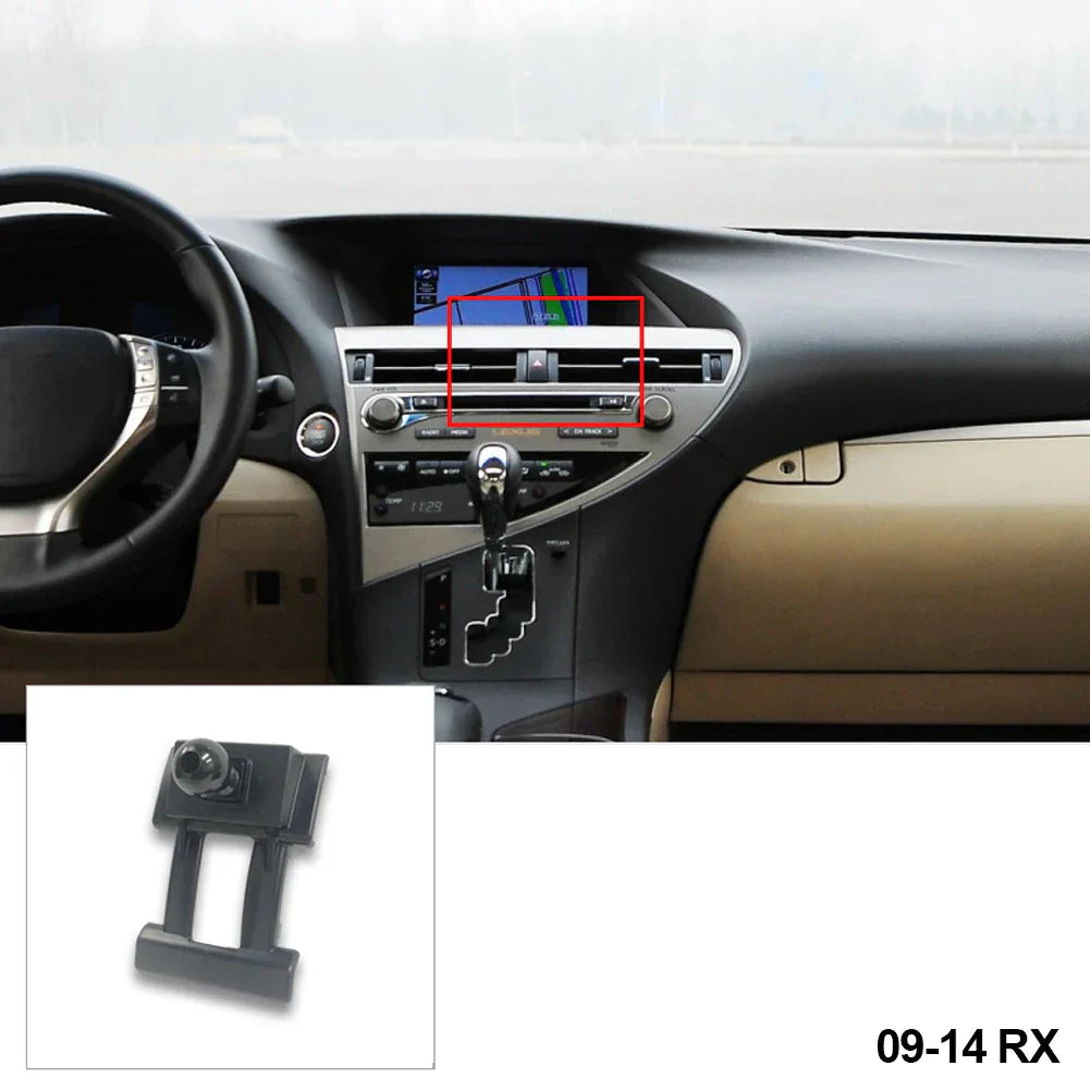 17mm Car Phone Holder Mount for Lexus ES, UX, LS, RX 570, NX, CT - Dedicated GPS Bracket