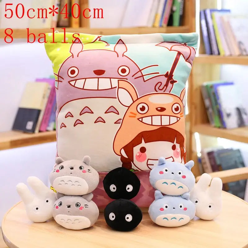 New Kawaii Animal Balls Pudding Candy Bag Pillow