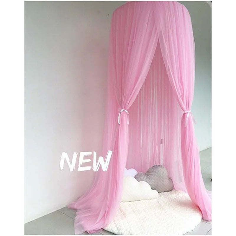 Nordic Princess Crown Dome Tent Mosquito Net 7-layer
