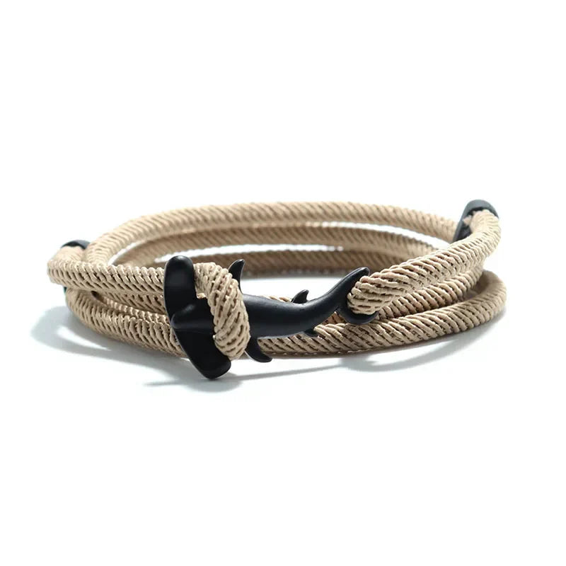 Fashion Animal Bracelet For Men Women Flathead Shark