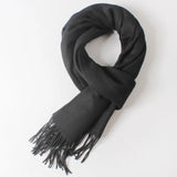 100 Wool Scarf for Men Cashmere Wool Scarf