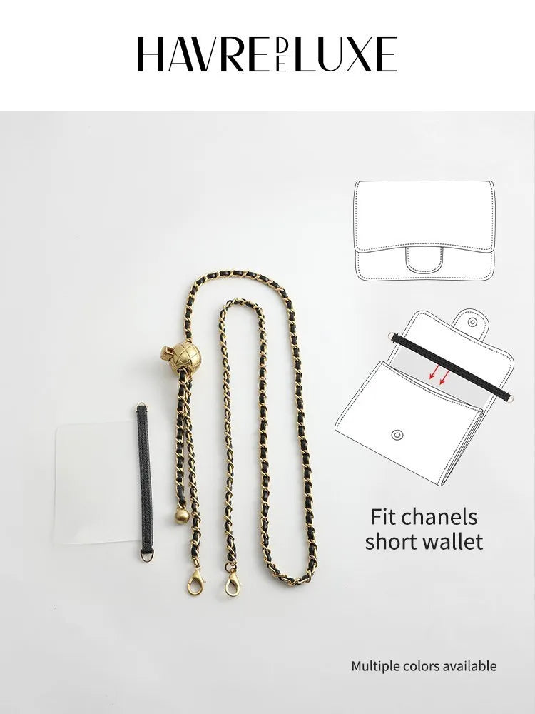 Classic style short wallet transformation Bag card holder