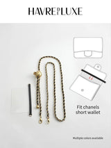 Classic style short wallet transformation Bag card holder