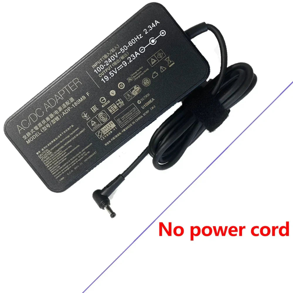 180W 19.5V 9.23A Laptop AC Adapter Charger for Hyperbook SL500 & Chicony Models