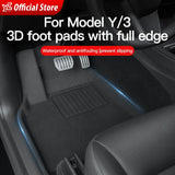 YZ For Tesla Model3 Foot Mats For TESLA