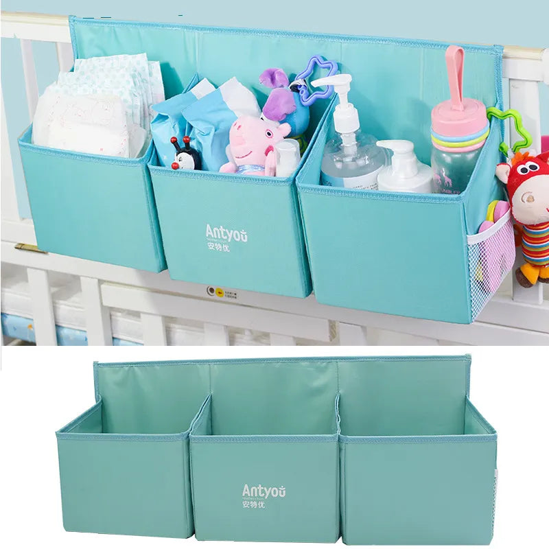 Large Hanging Storage Toy Diaper Pocket Crib Organizer