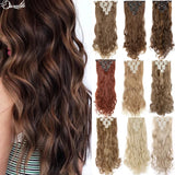 S-noilite Synthetic 24inch 140g 8PCS/set Clip In On