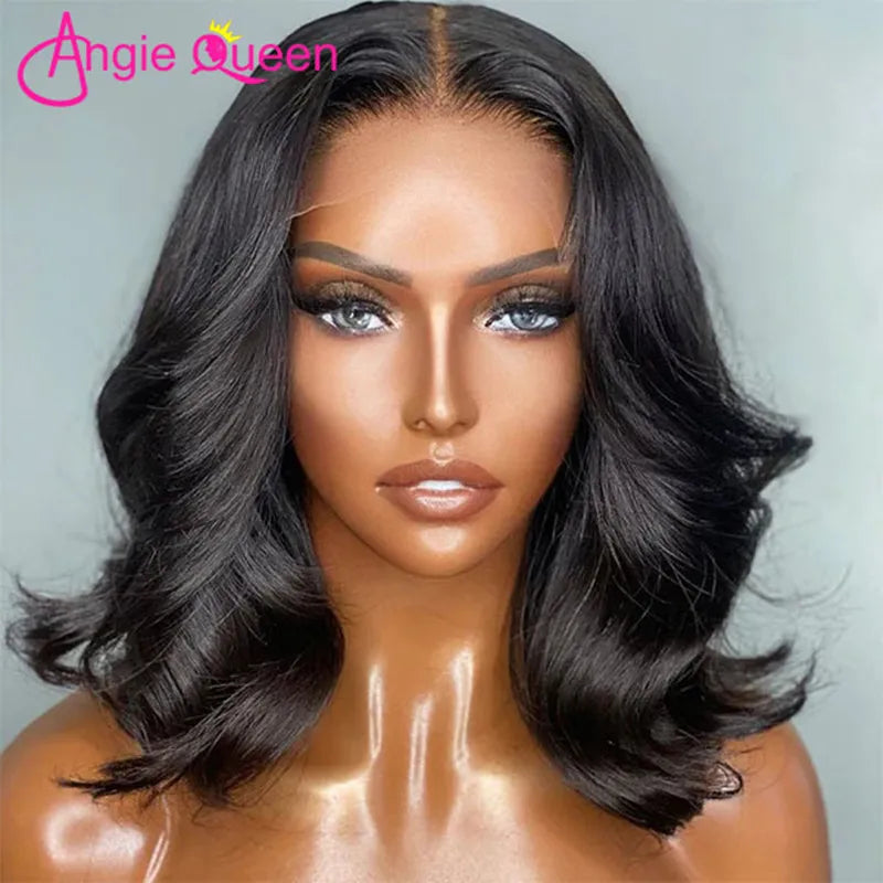 Brazilian Body Wave Frontal Wigs Short 13x4 Lace