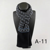 2023 New Spring Winter Silk Scarf Men Luxury