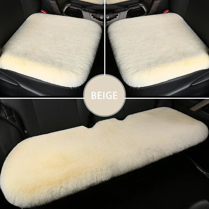 Car Seat Covers Wool Fur Capes for Cars