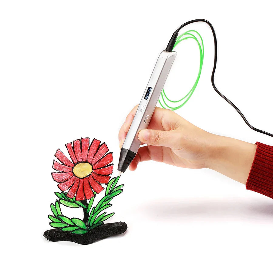 Creative 3D Drawing Pen RP800A with OLED Display