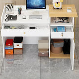 Modern wood Reception Desks Simple Supermarket Cashier Hotel
