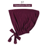 Inner Tie Back Hijab Cap Modal Turban Hat