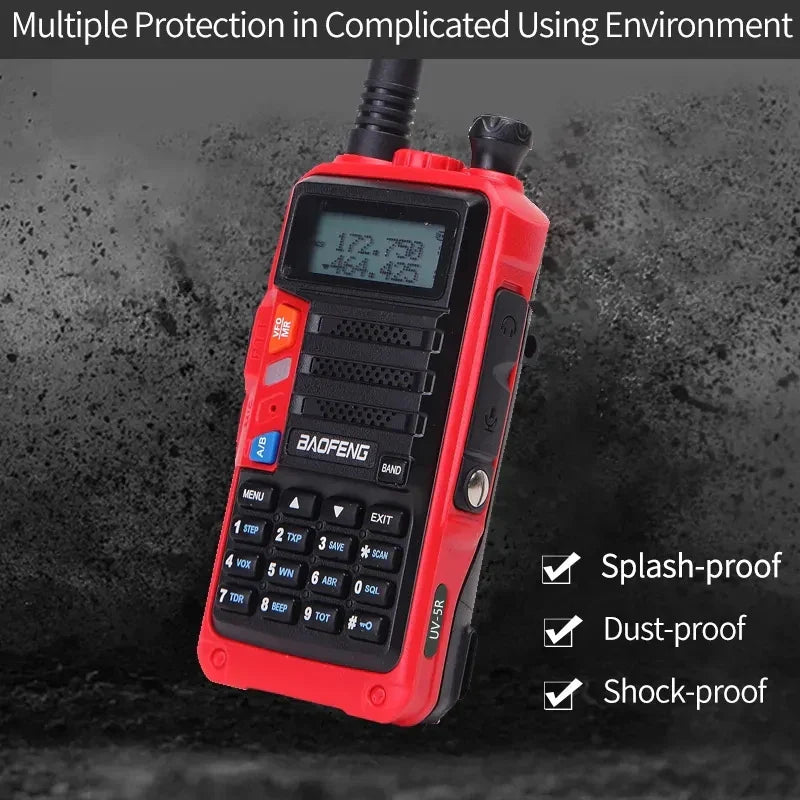 Baofeng UV-5R Plus 15W UHF/VHF Tri-Power Walkie Talkie