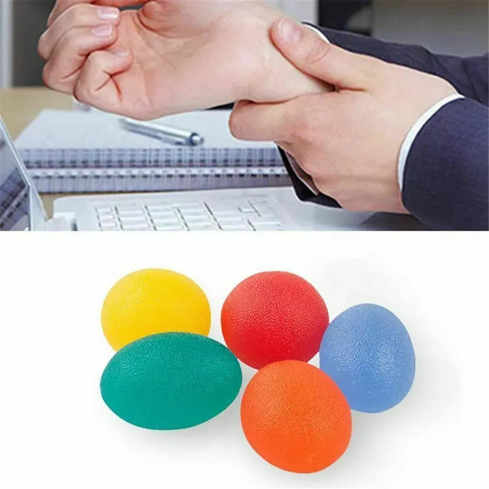 Silicone Egg Fitness Hand Expander Gripper Strengthener Forearm