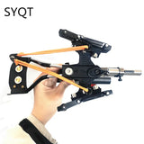 Powerful Hunting Metal Slingshot Double Spring Design Fishing