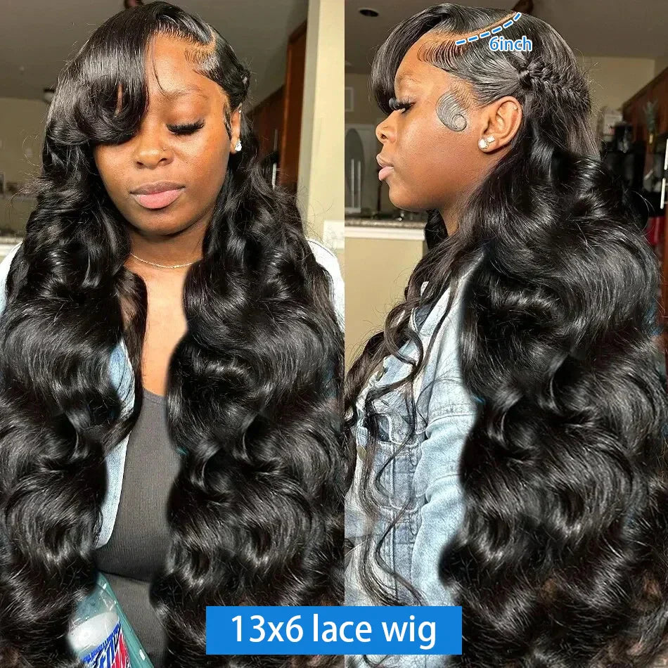 30 40 Inch 13x4 Body Wave Lace Front