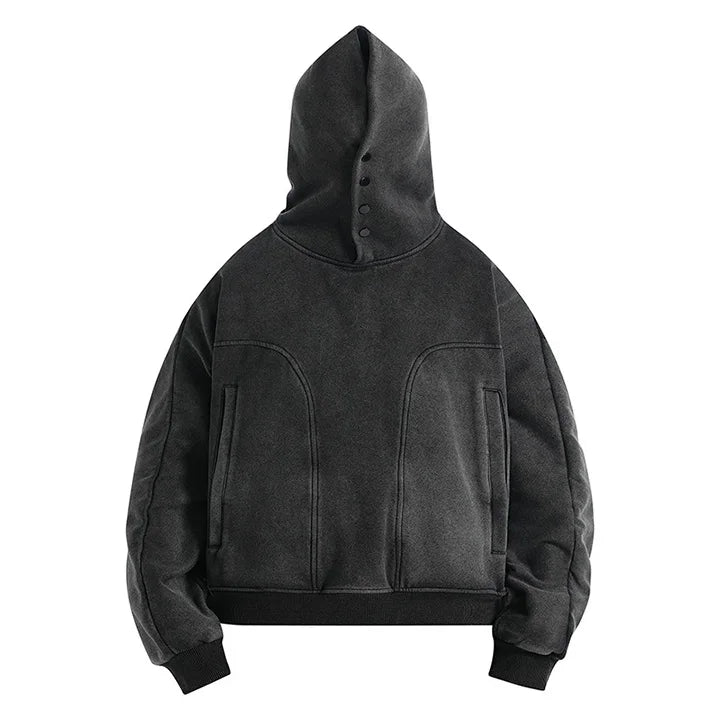 Vintage Hip Hop Harakuju Sweatshirt Men Streetwear Vintage
