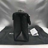 Kurt G Quilted Eagle Metal Women Shouder Bag