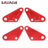 Front Engine Hanger Plate For HONDA XR400R 1996-2004 XR 400R Motorcycle Accessories Frame Body Mount Bracket Aluminum Red