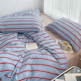 Nordic Sling Bed 150 Bedding Sets Stripes Duvet