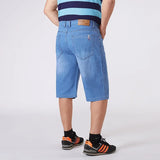 Jeans Men Denim Shorts Summer Blue Plus Size