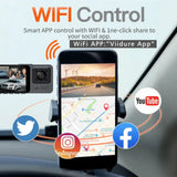 Wifi 3Channel Car Dvr 3 Camera Dash Cam