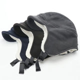 Men's Winter Berber Fleece Hat Warm Thick Add