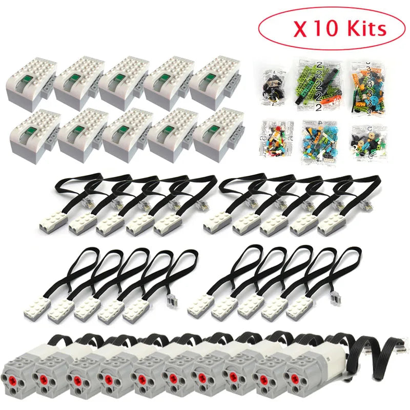 Wholesale 10 Sets Programmable Robotics Construction Motors Motion