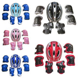 7Pcs Kids Skating Protective Gear Set Children Knee