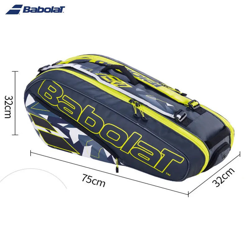 2023 Babolat 6Pack Nadal Tennis Bag Yellow Large